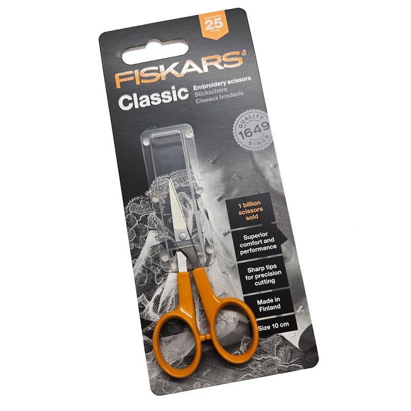 Fiskars 10cm Embroidery Scissors Classic