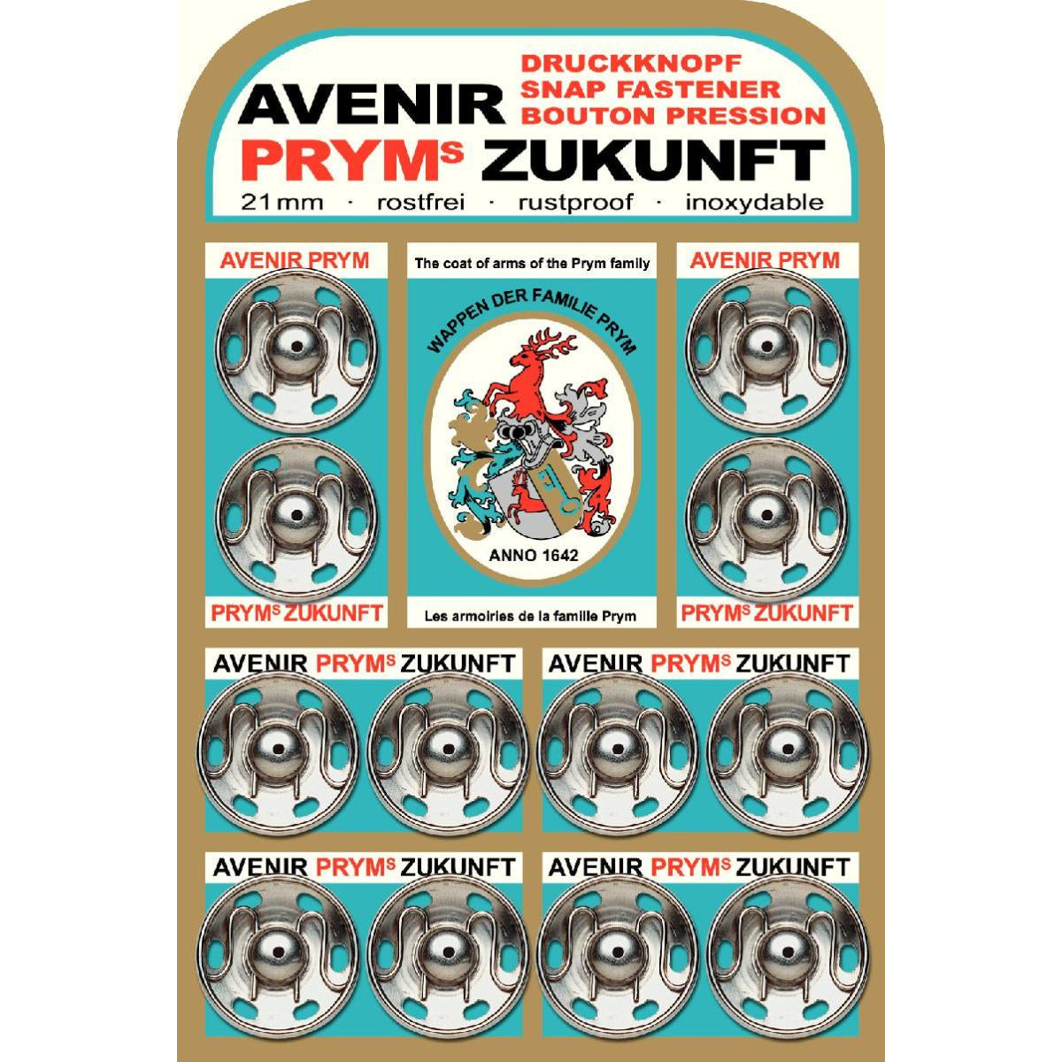 Prym 21mm Zukunft Snap Fasteners