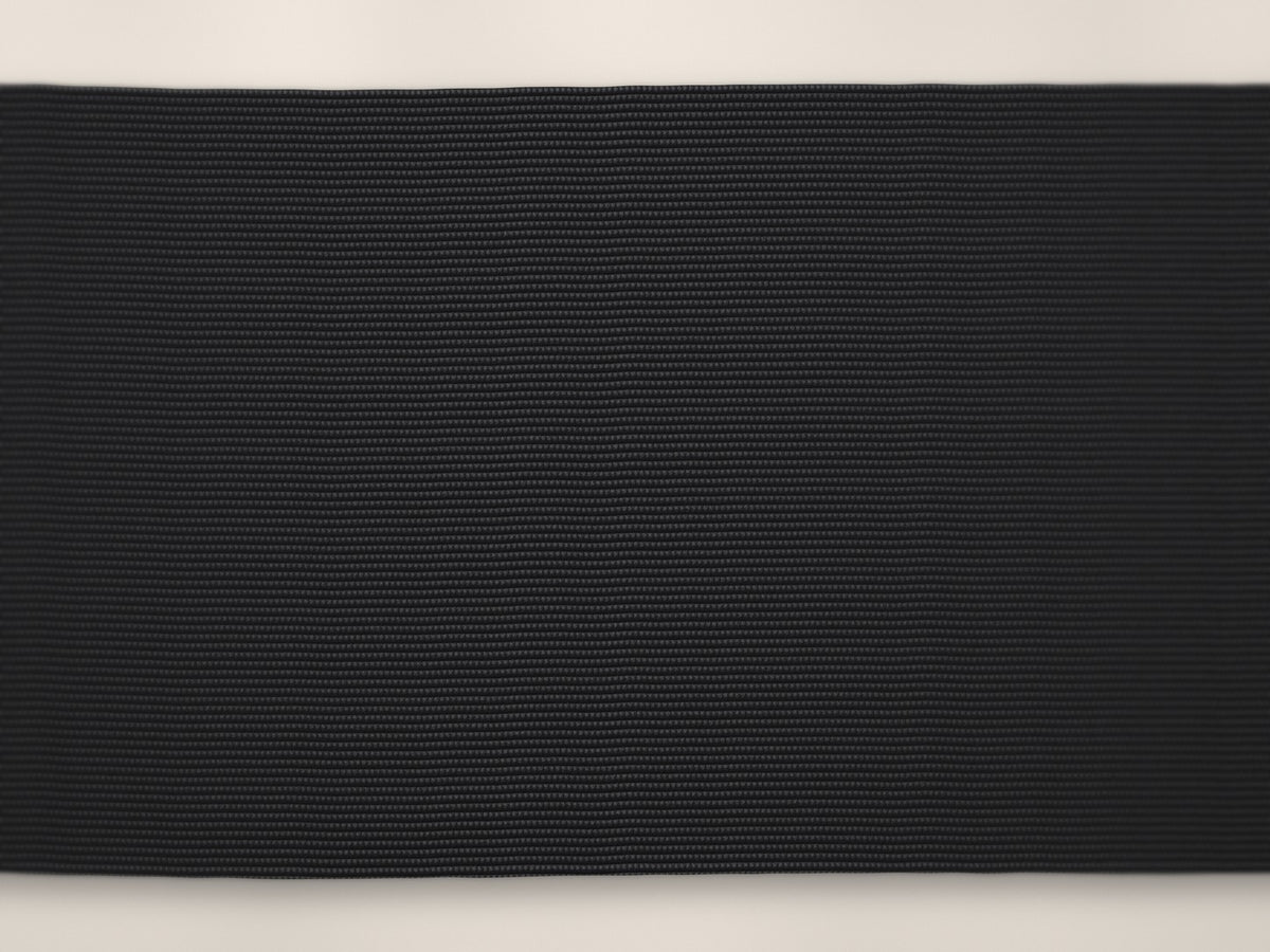 75mm woven elastic – black