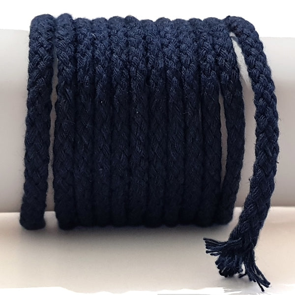 5mm Cotton Rounded Cord