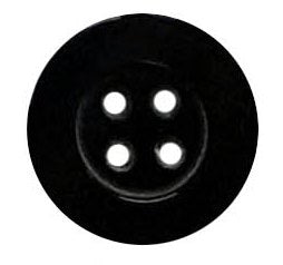 6219 4 Hole Round Rimmed Button