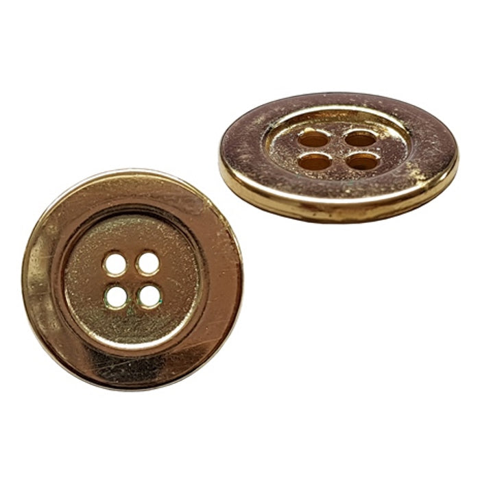 4694 4 Hole Zamak Button