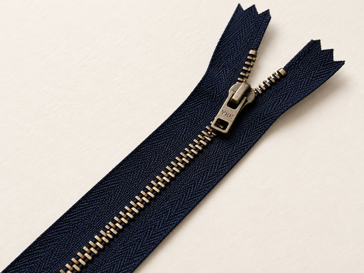 YKK No.3 Antique Brass