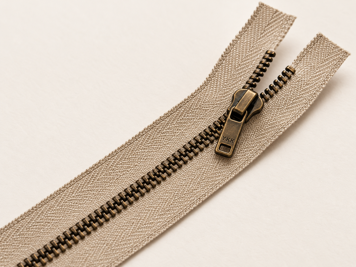YKK No.3 Antique Brass