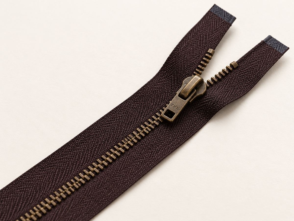 YKK No.3 Antique Brass