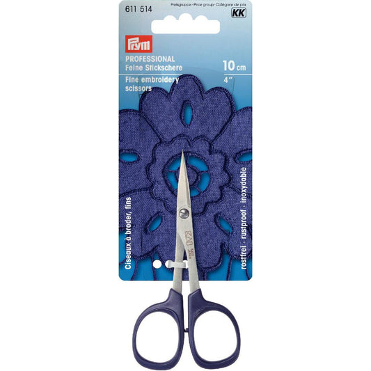 Prym 9cm Professional Fine Embroidery Scissors