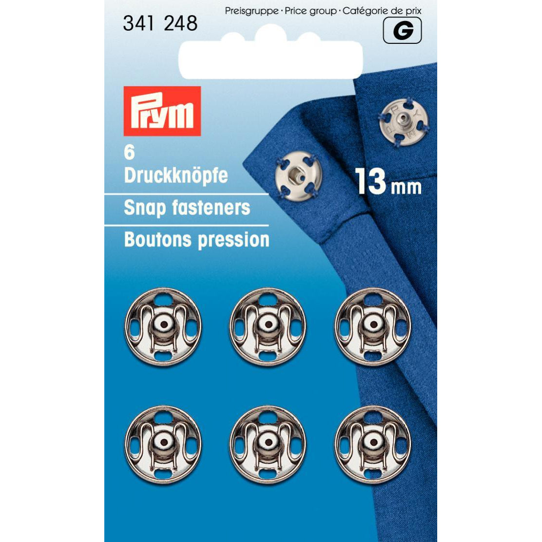 Prym 13mm Snap Fasteners