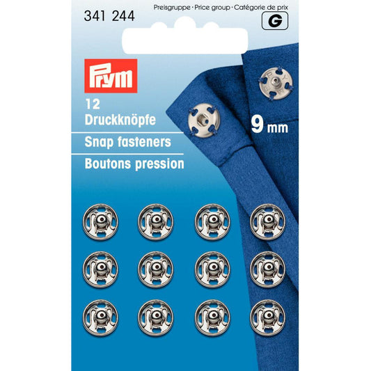 Prym 9mm Snap Fasteners