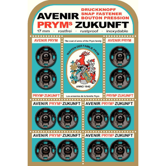 Prym 17mm Zukunft Snap Fasteners
