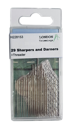 29 Sharpers and Darners Needles
