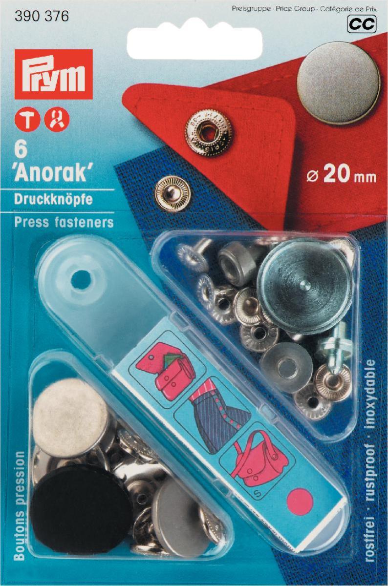 Prym 'Anorak' Flat Press fasteners