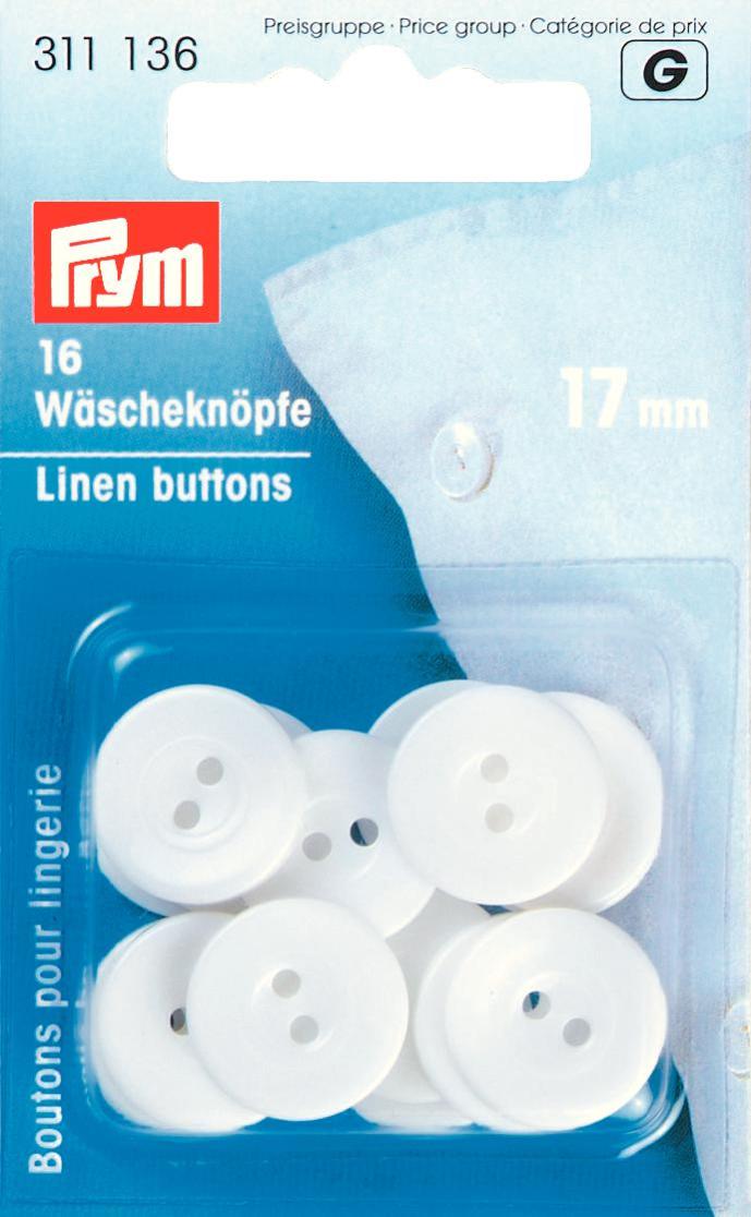 Prym 2-Hole Linen Buttons