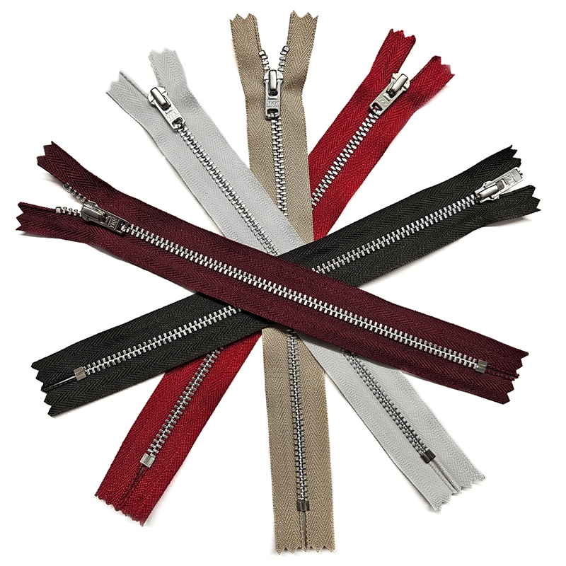 YKK No.3 Aluminium Closed End Zips