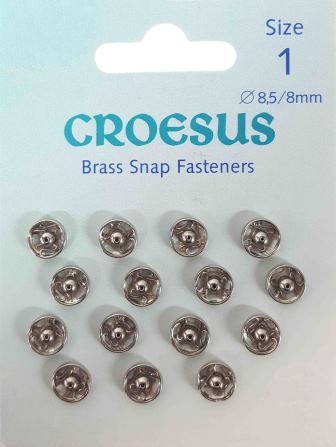 Brass Snap Size 1