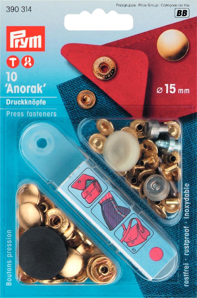 Prym 'Anorak' Press Fasteners