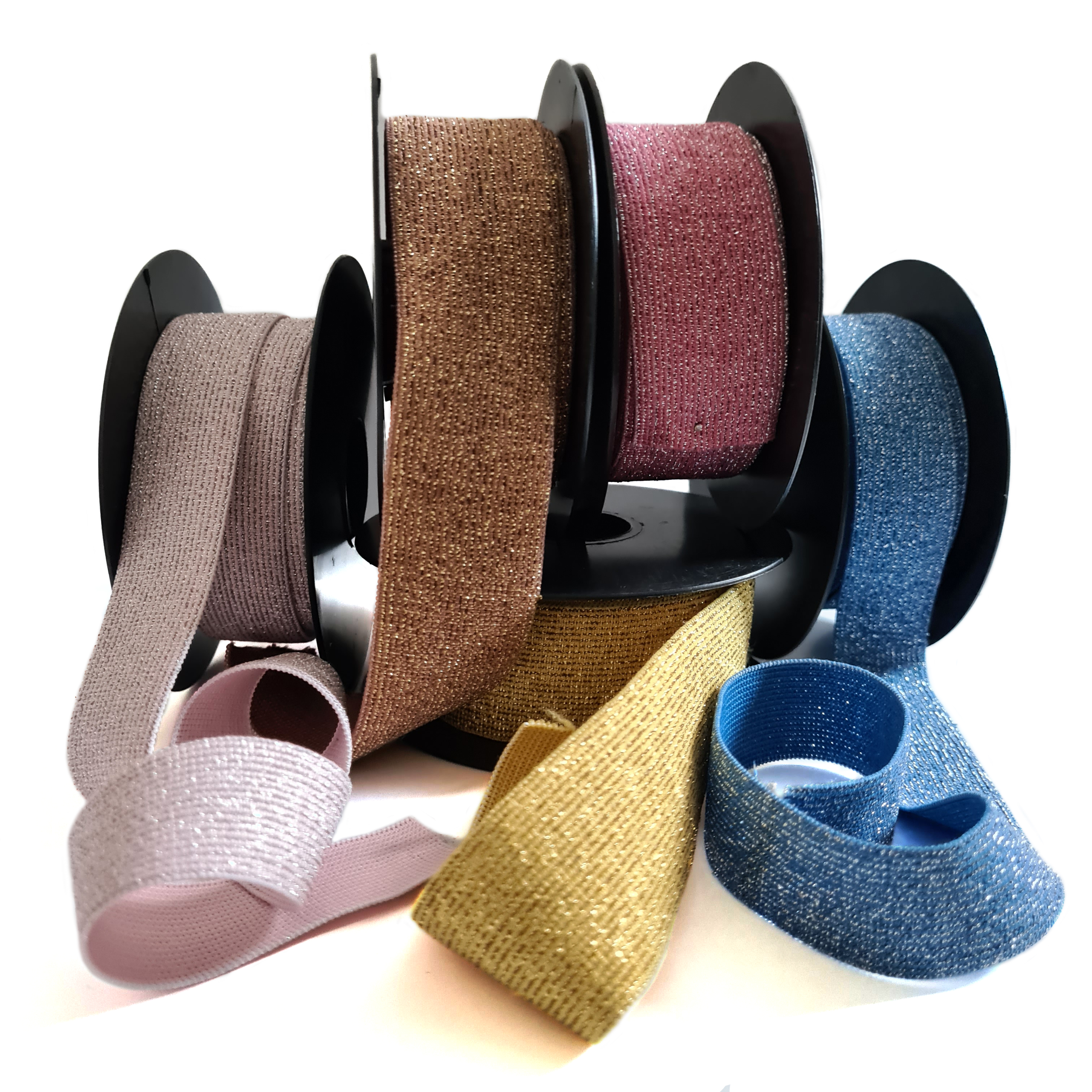 Coloured Lurex Elastic