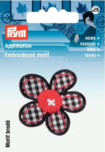 Prym Embroidered Flower Motif