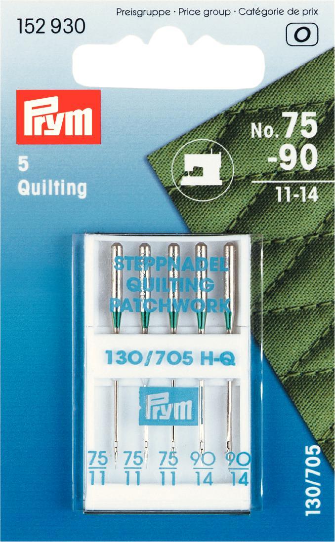Prym Quilting Machine Needles, No. 75-90