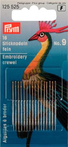 Prym Embroidery Crewel Needles