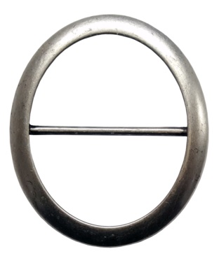 50mm Oval Metal Buckle