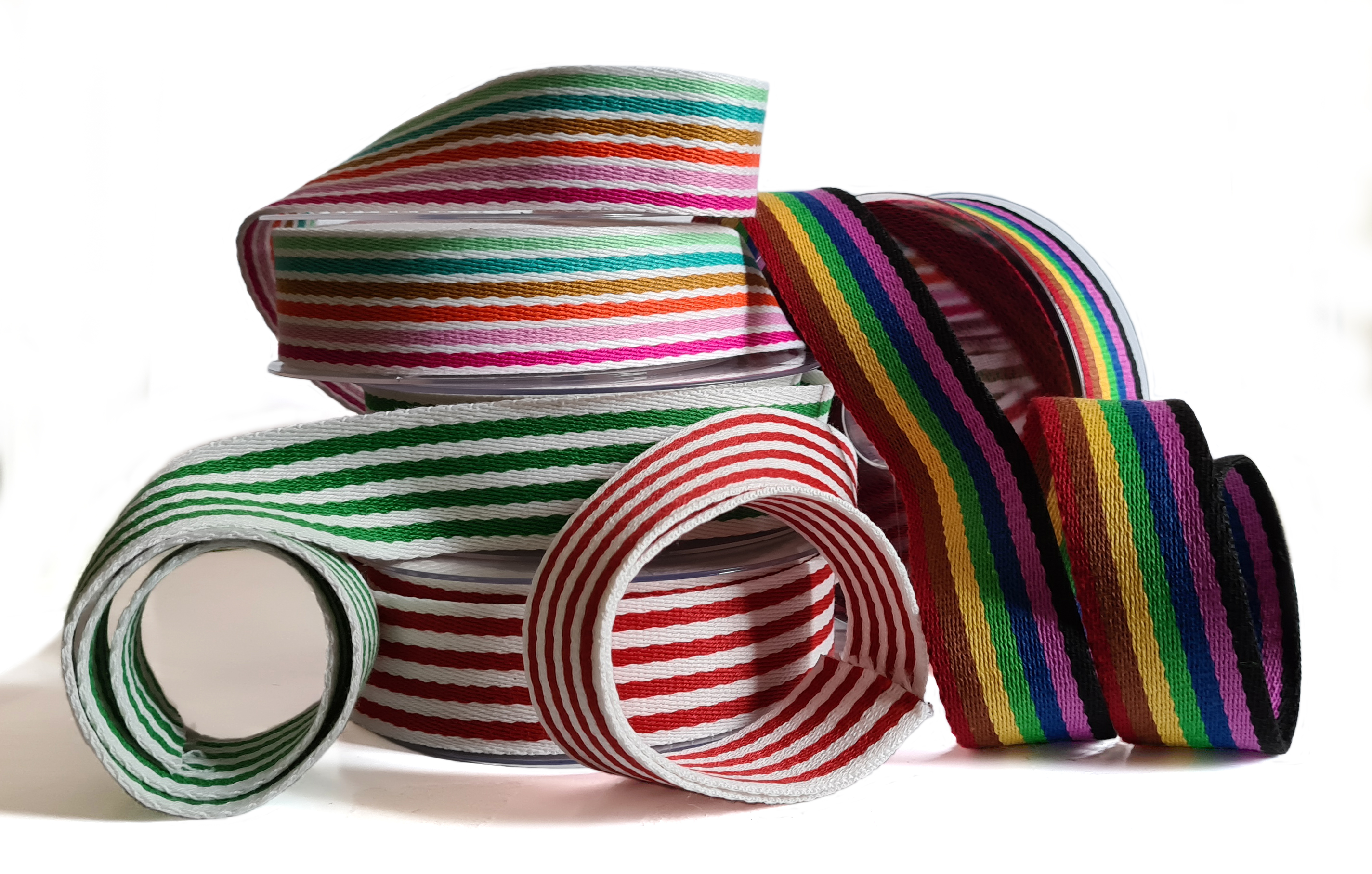 38mm Striped Webbing Tape