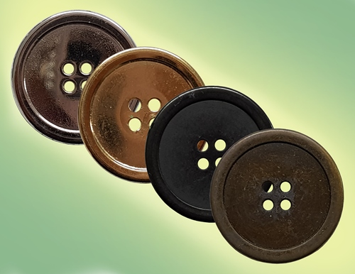 4-HOLE METAL BUTTON