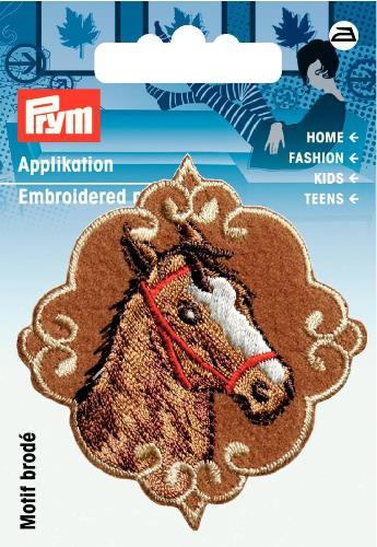 Prym Embroidered Horse's Head Motif