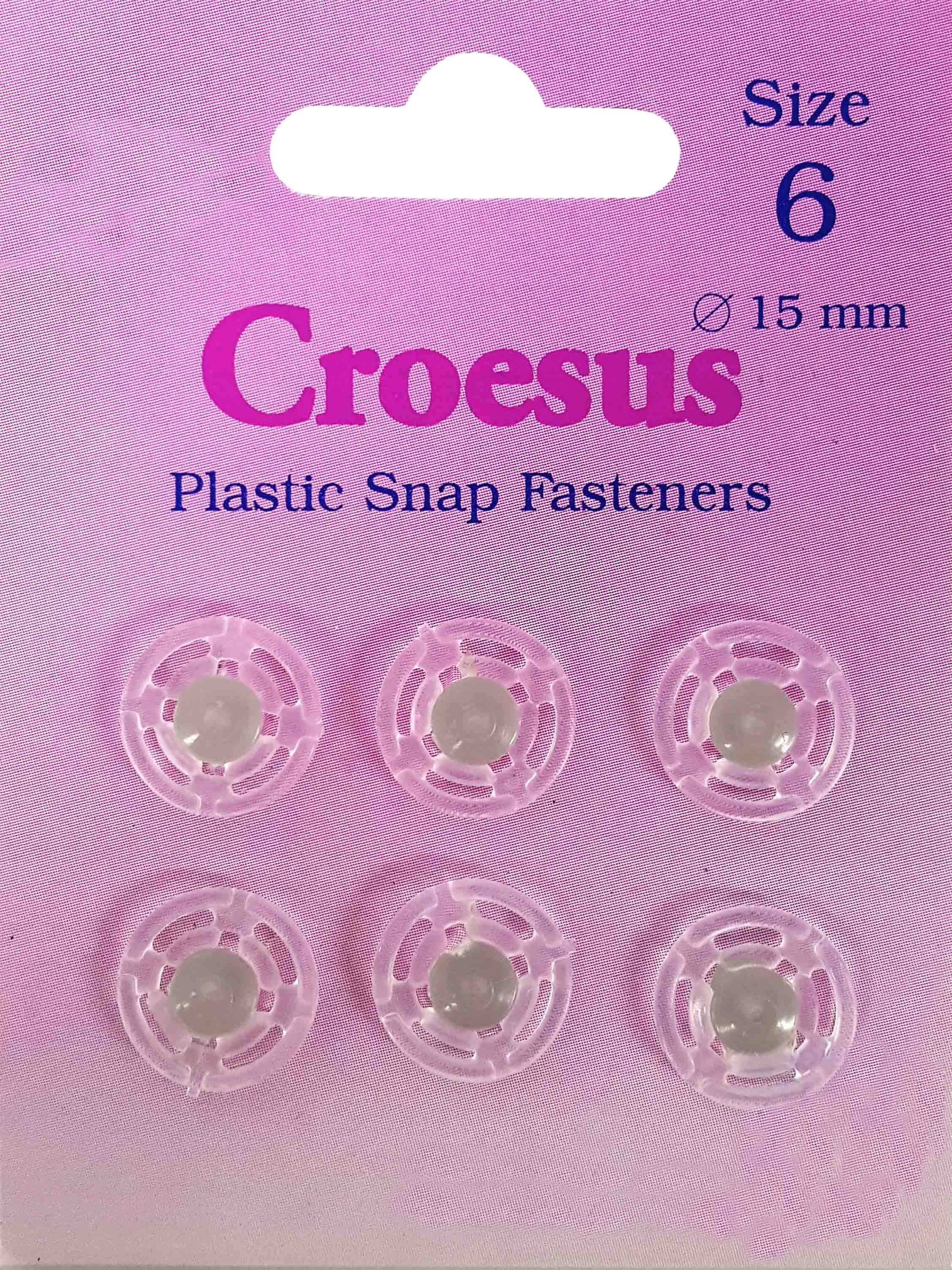 Plastic Snap Size 6