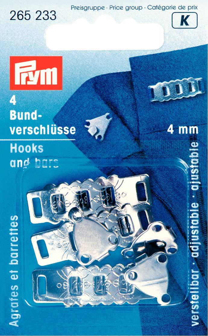 Prym 4mm Adjustable Hooks and Bars