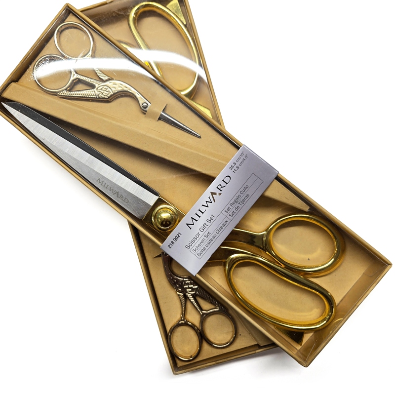 Milward 25.5cm Gold Scissors Gift Set