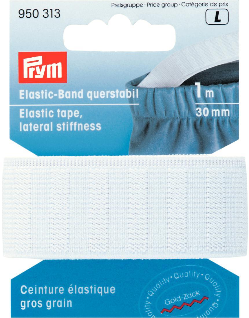 Prym Elastic Tape, Lateral Stiffness 1m of 30mm