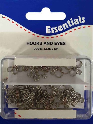 Hooks And Eyes Size 2