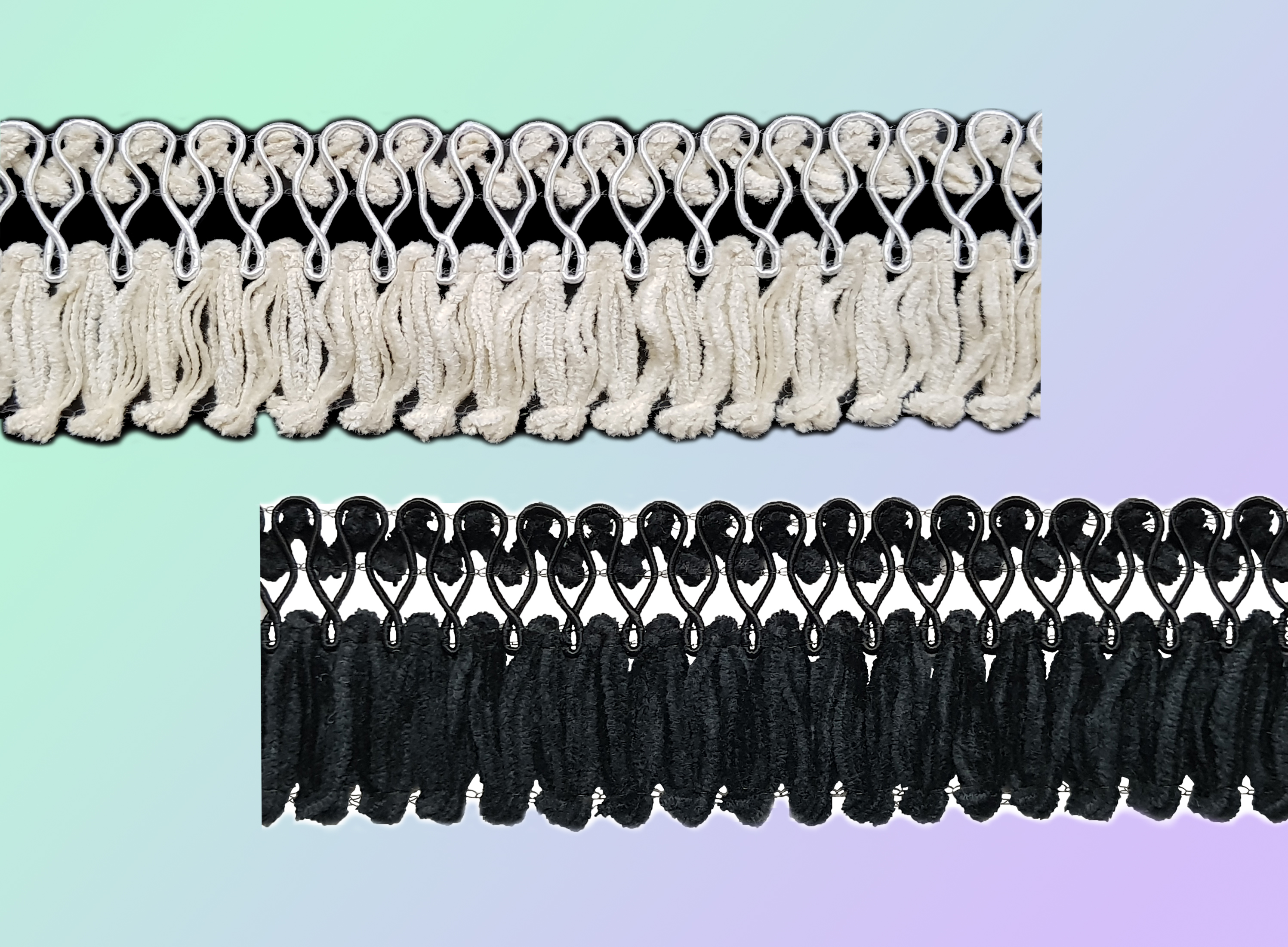 Cornelli Fringe Braid Trim