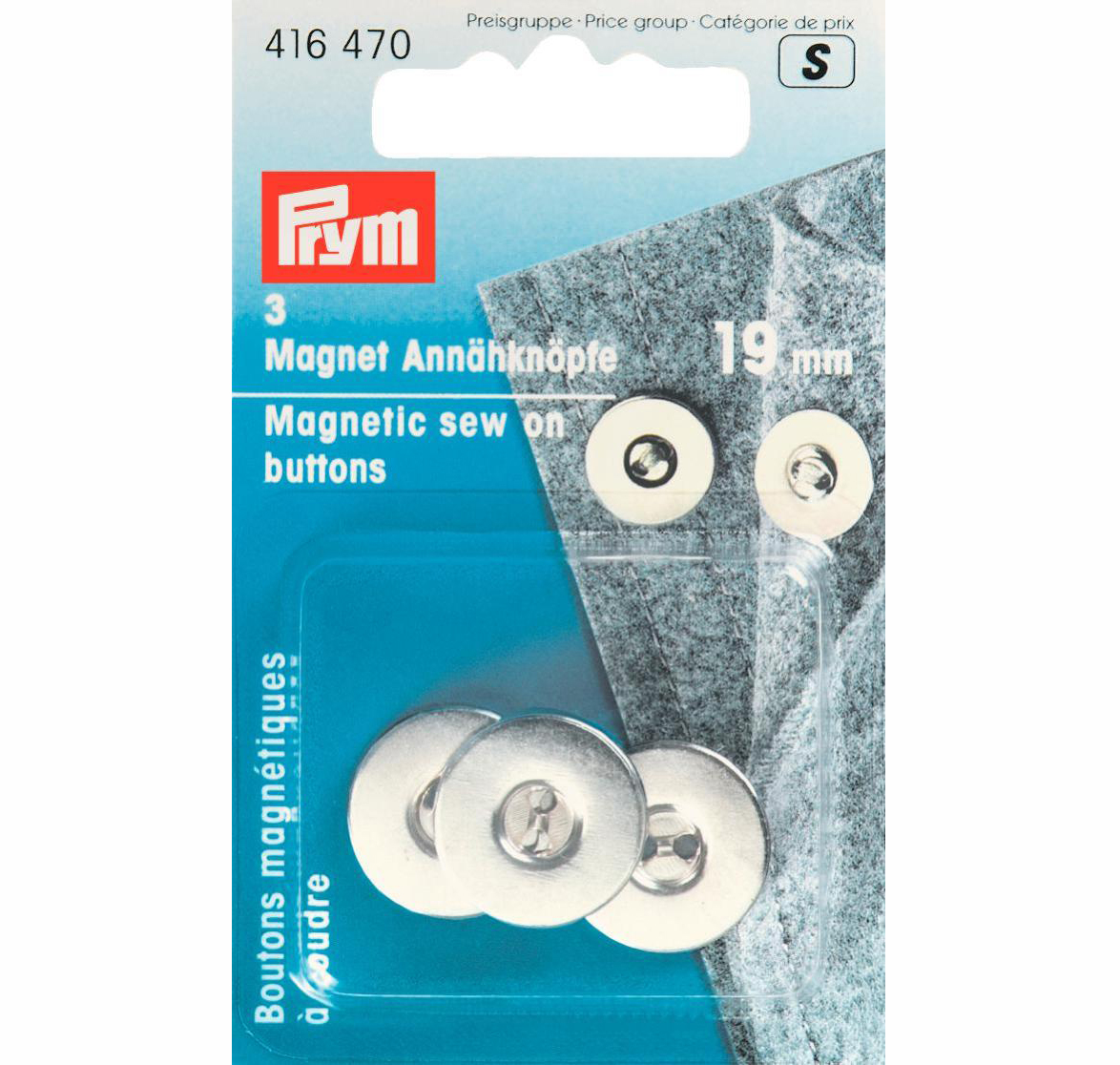 Prym Magnetic Sew On Buttons