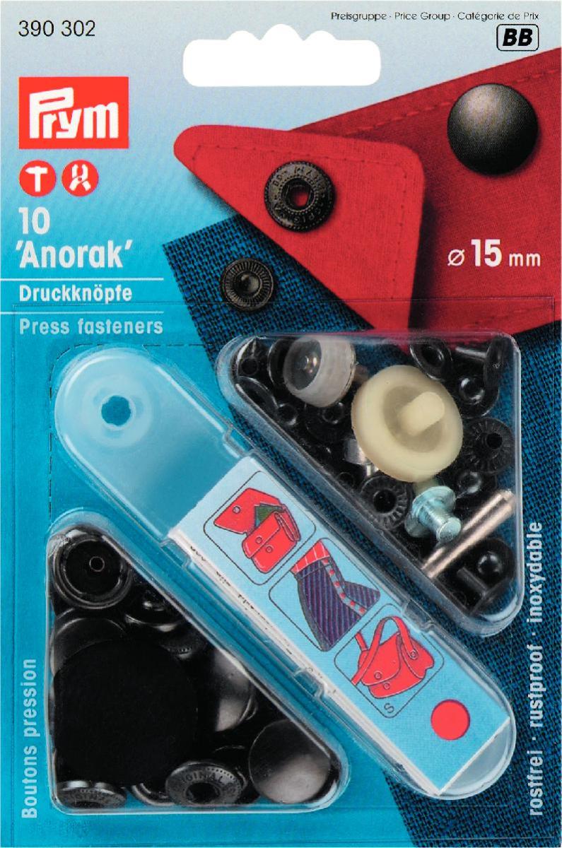 Prym Anorak Press Fasteners