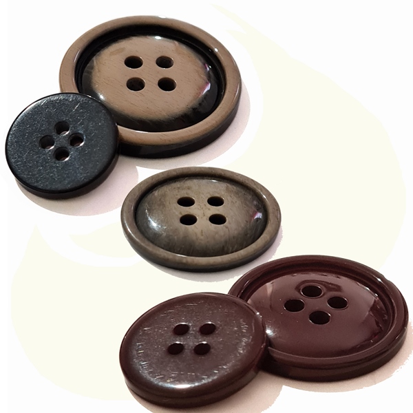 4-Hole Coat Button