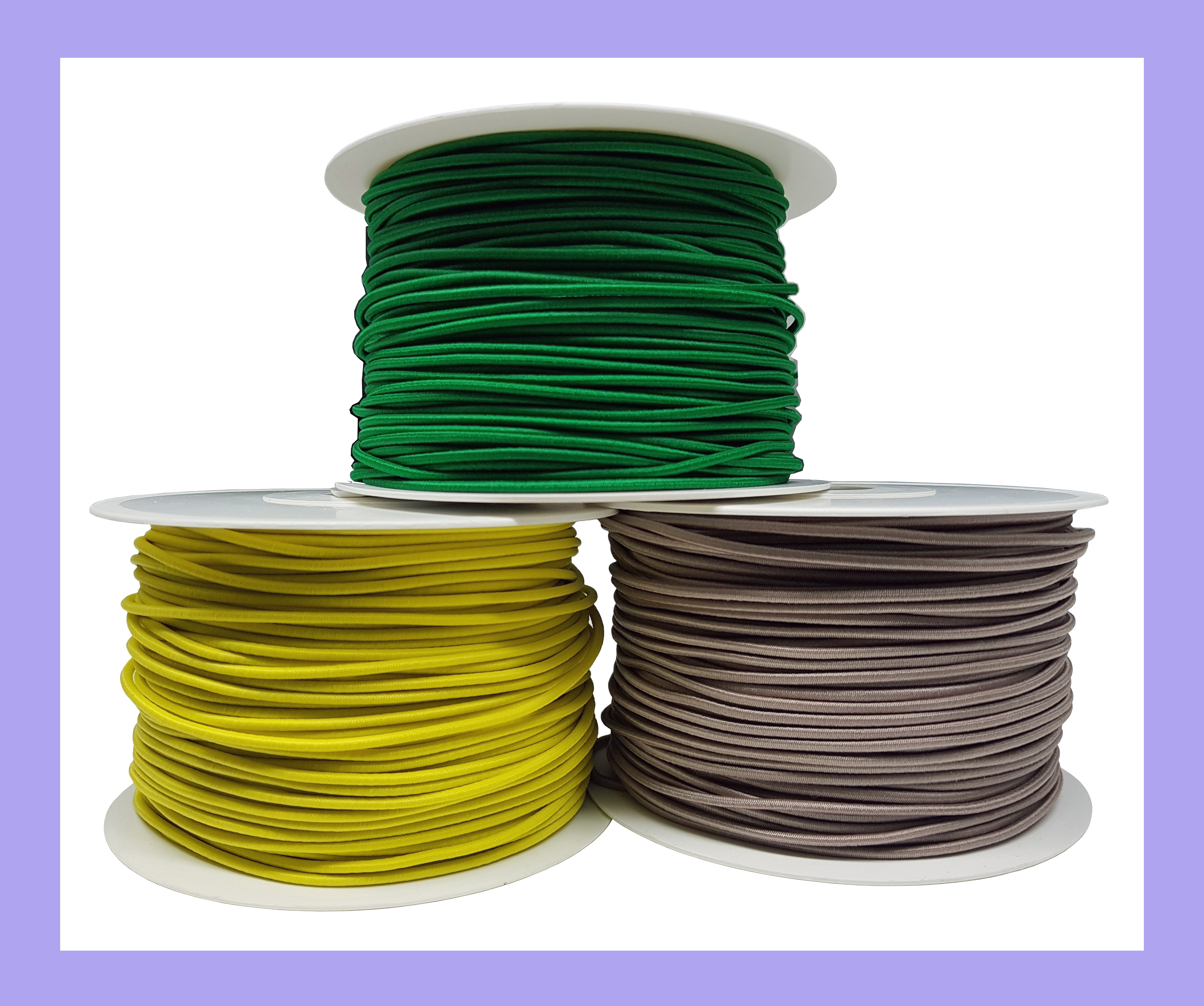 3mm Rounded Shock Cord Elastic