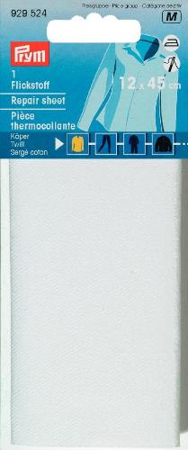 Prym Twill/Cotton Repair Sheet - White