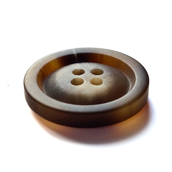 4-Hole Faux Horn Button