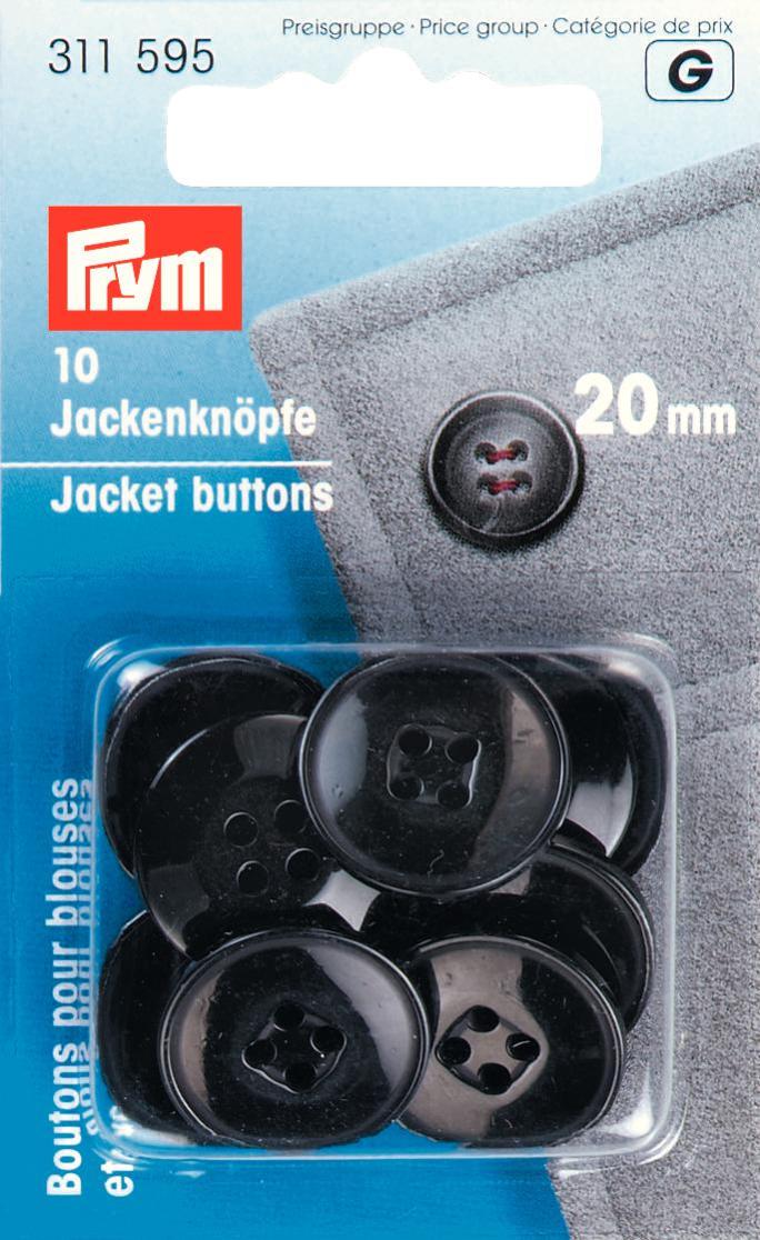 Prym 4-Hole Jacket Buttons