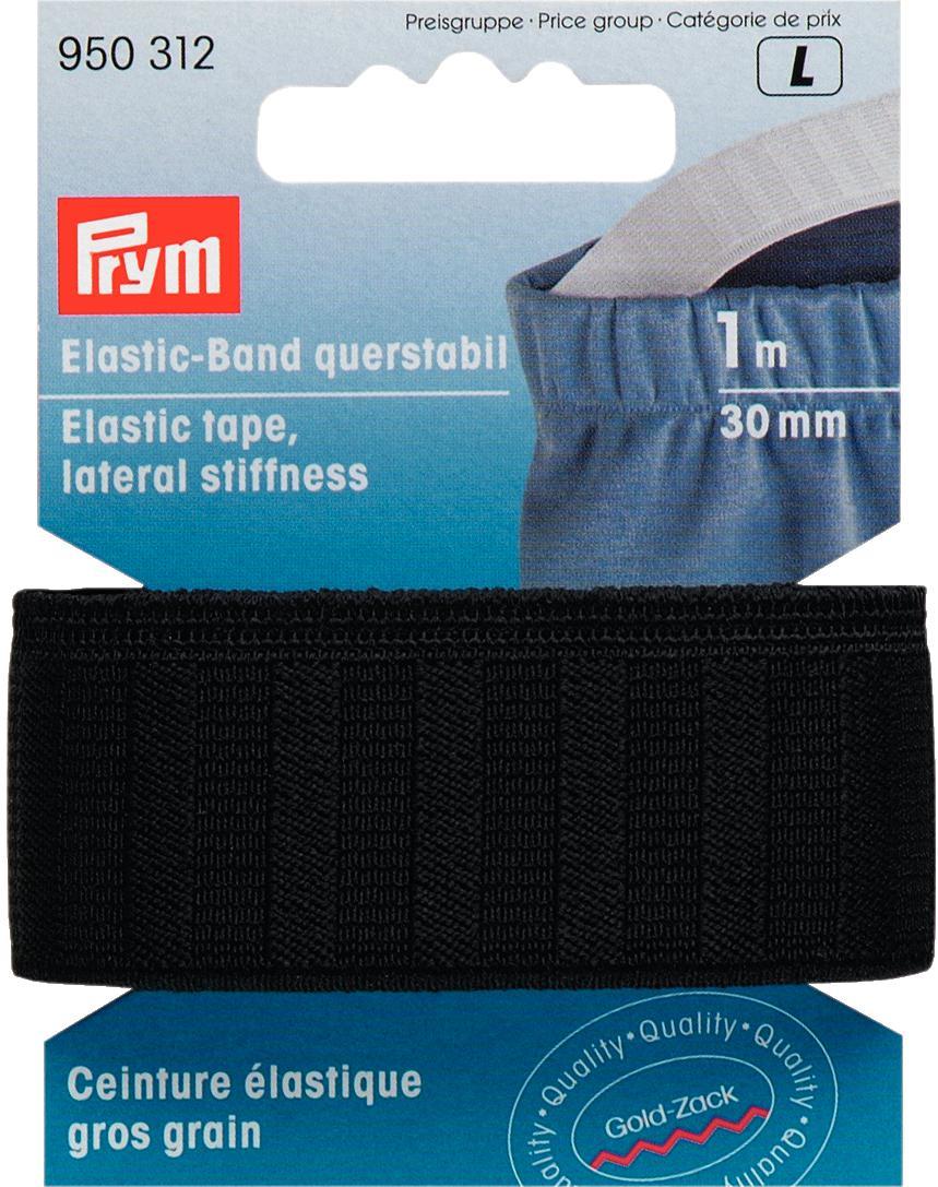 Prym Elastic Tape, Lateral Stiffness 1m of 30mm