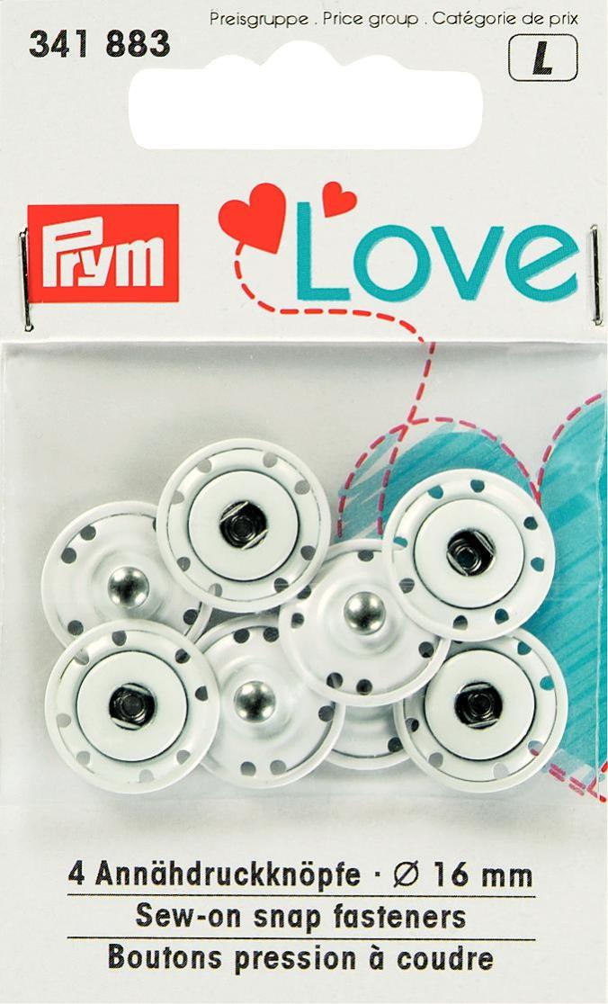 Prym 16mm Snap Fasteners