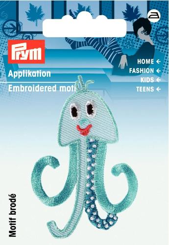 Prym Embroidered Octopus Motif