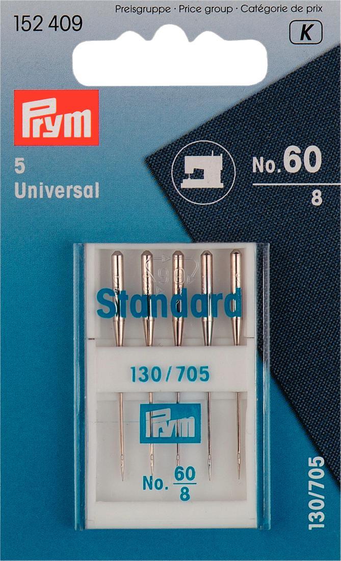 Prym Standard Machine Needles, No. 60