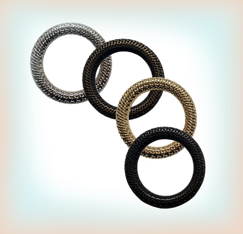 25mm Patterned Metal O-Ring
