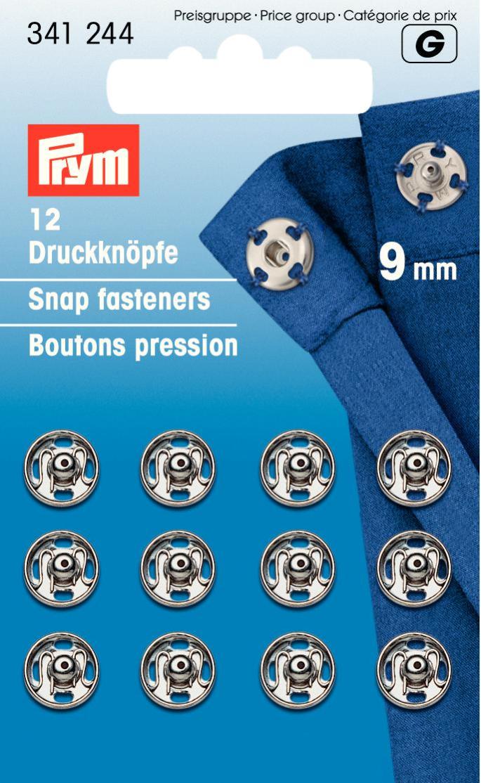 Prym 9mm Snap fasteners