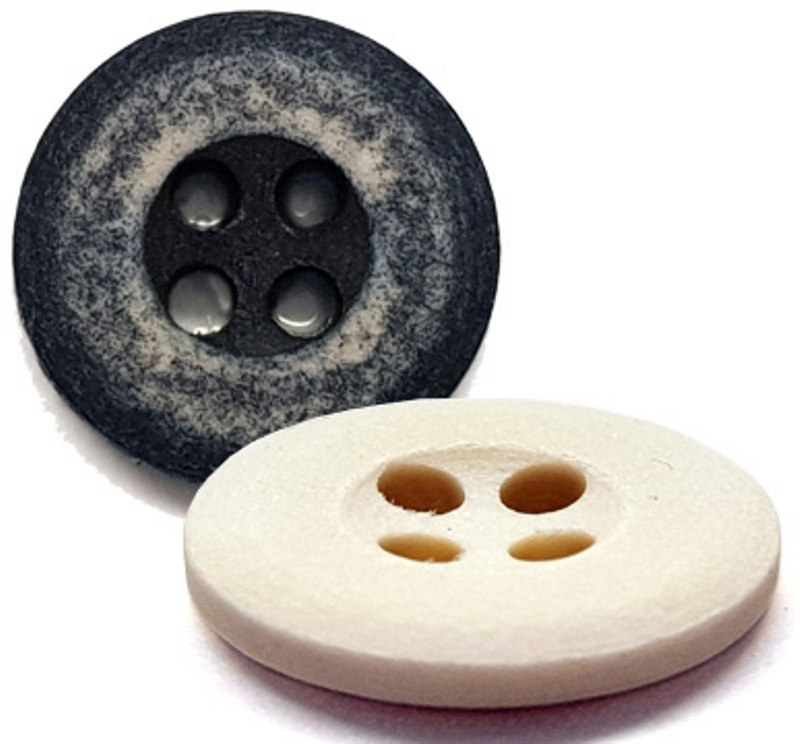 4-Hole Rimmed Eco Button