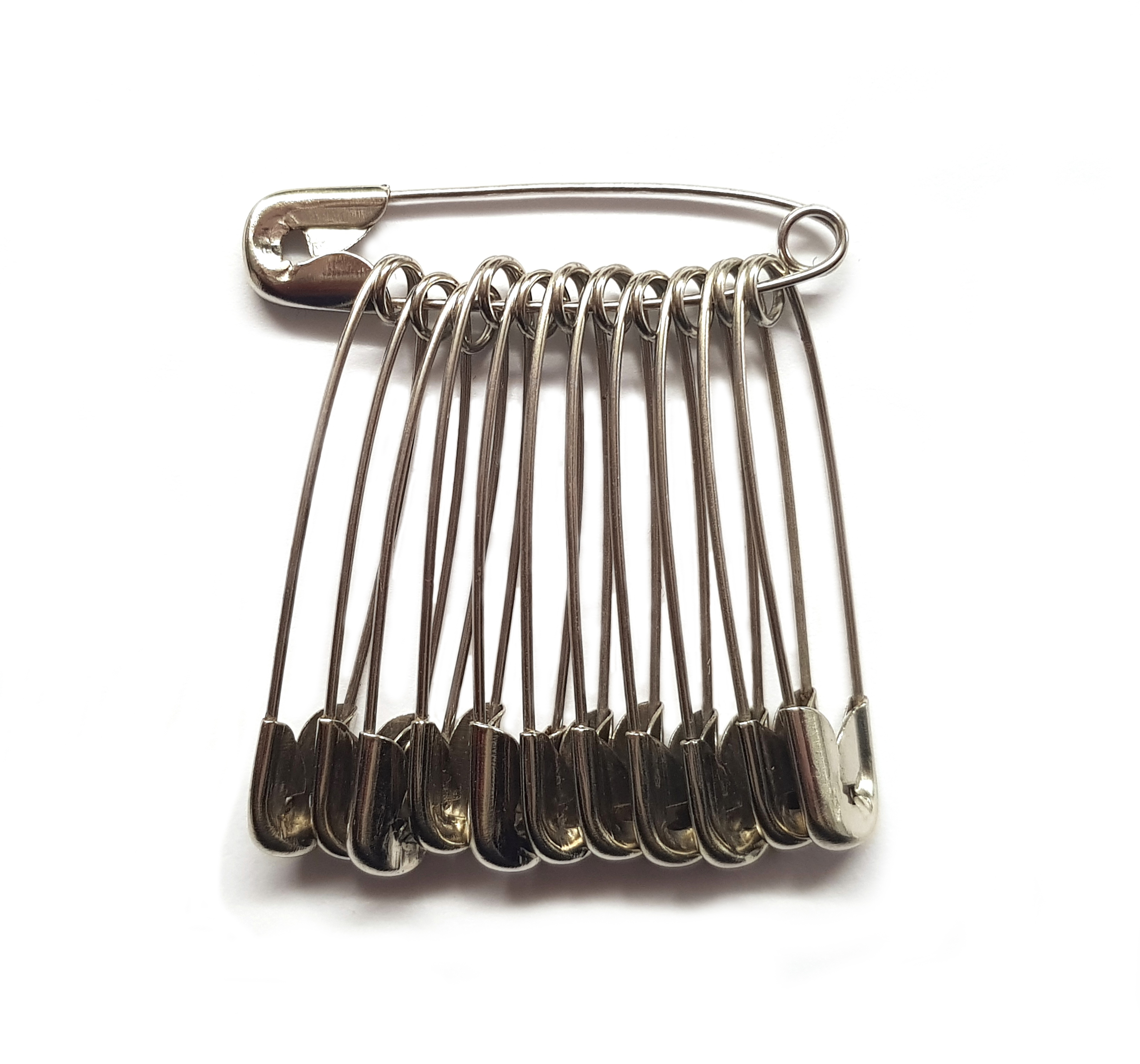 38mm Nickel Crofter Safety Pins