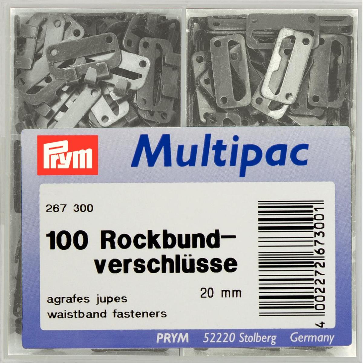 Prym 20mm Waistband Fasteners