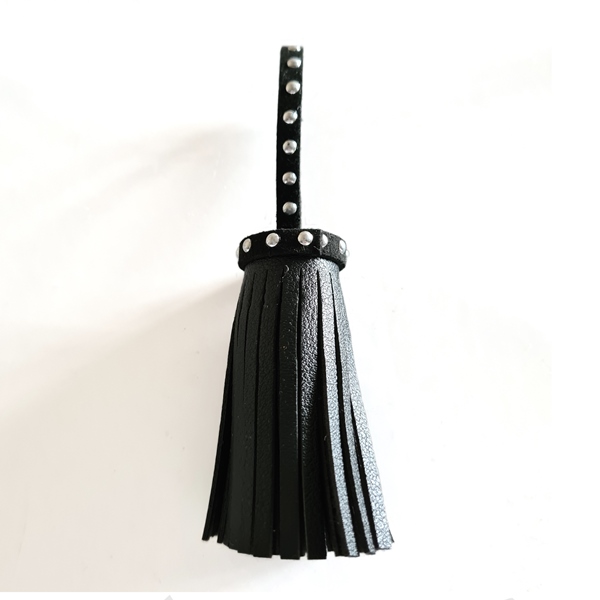 6cm Pu Studded Tassel